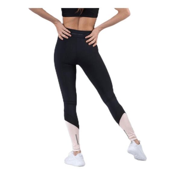 NWT Kari Traa Caroline Tights Black/Pink Size M Activewear Workout - Picture 1 of 16